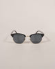 mash up of black gold and chestnut square sunglasses